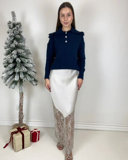 SPÓDNICA MARGOT BEŻ - BLUMANIA