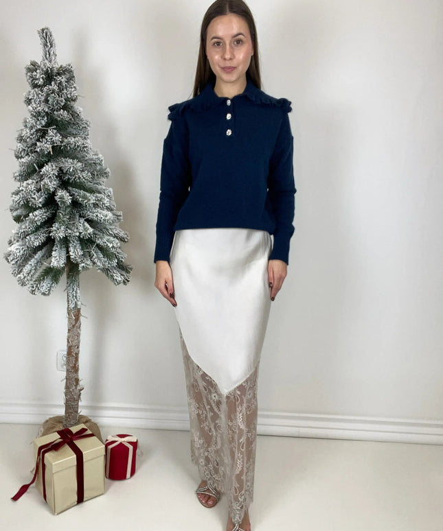 SPÓDNICA MARGOT BEŻ - BLUMANIA