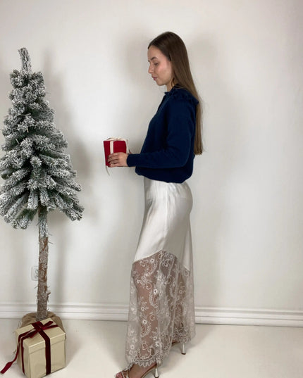 SPÓDNICA MARGOT BEŻ - BLUMANIA