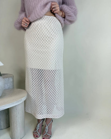 SPÓDNICA PINA AŻUROWA - BLUMANIA