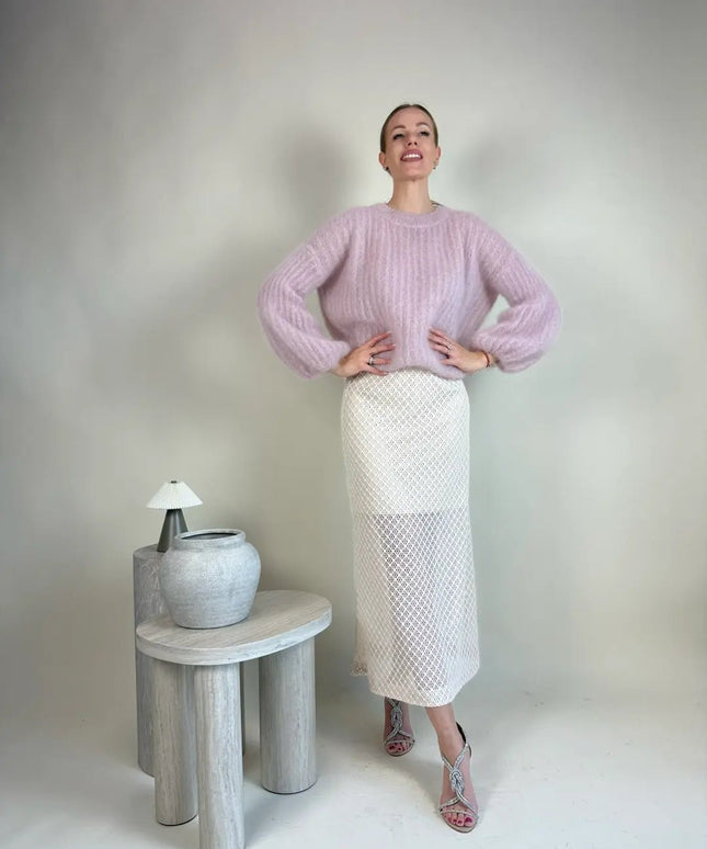 SPÓDNICA PINA AŻUROWA - BLUMANIA