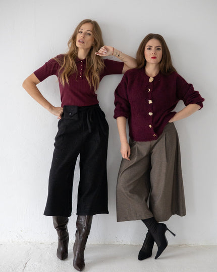 SPODNIE BILI W KRATĘ - BLUMANIA