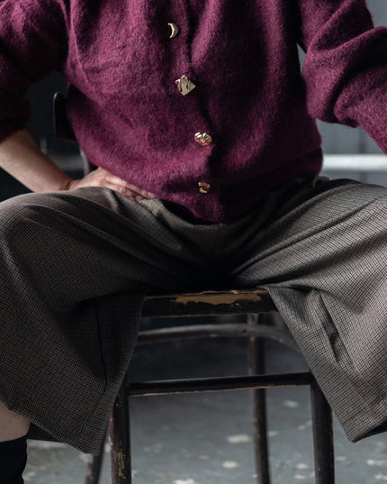 SPODNIE BILI W KRATĘ - BLUMANIA