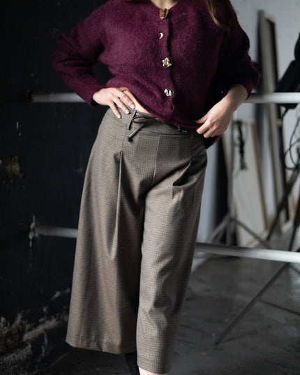 SPODNIE BILI W KRATĘ - BLUMANIA