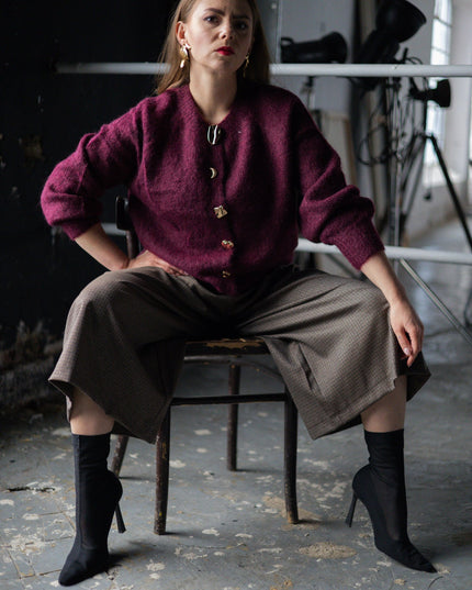 SPODNIE BILI W KRATĘ - BLUMANIA