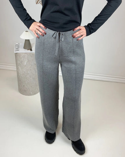 SPODNIE DZIANINOWE BELLA POPIEL - BLUMANIA