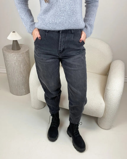 SPODNIE NICOL BALOON GRAFITOWE - BLUMANIA