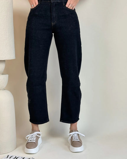 SPODNIE ROSE DENIM BALOON - BLUMANIA