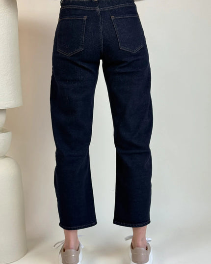 SPODNIE ROSE DENIM BALOON - BLUMANIA