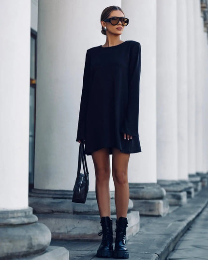 SUKIENKA BIZU CZARNA - BLUMANIA