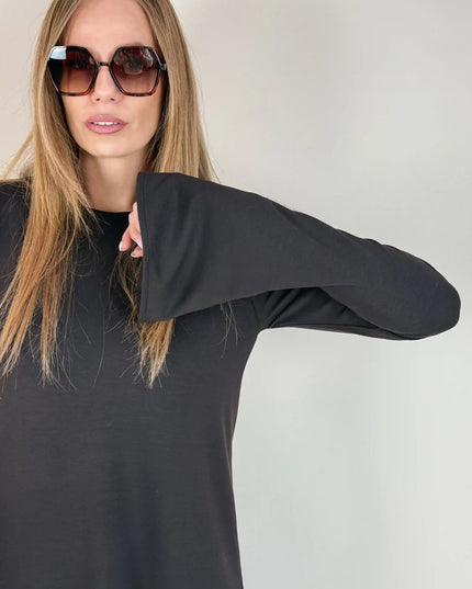 SUKIENKA BIZU SMOKY CHOCOLATE - BLUMANIA