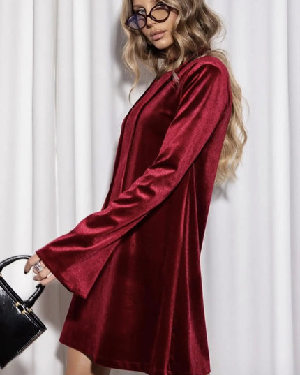 SUKIENKA SOFT BIZU CZERWONA - BLUMANIA