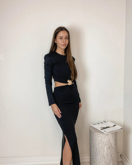 SUKNIA PATRIZIA CZARNA - BLUMANIA