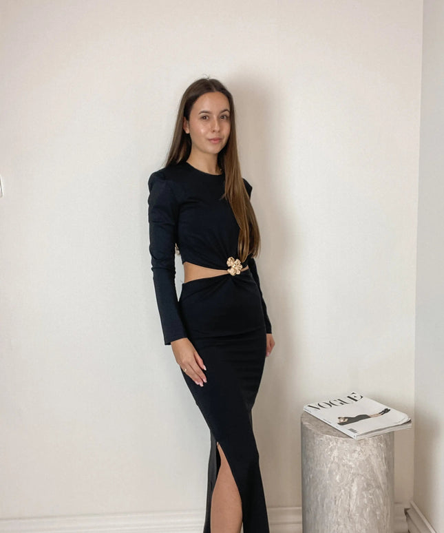 SUKNIA PATRIZIA CZARNA - BLUMANIA