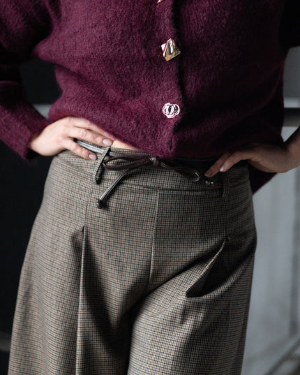 SWETER ELSE BURGUNDOWY - BLUMANIA