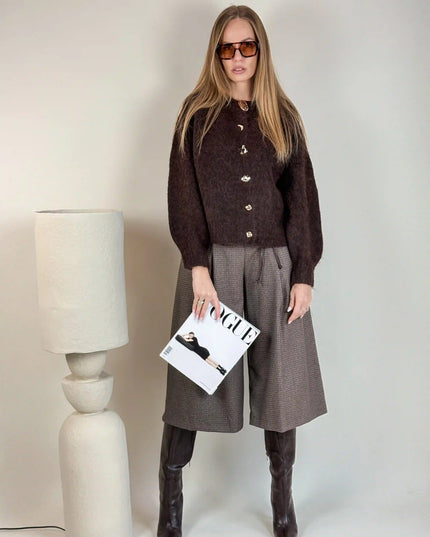 SWETER ELSE CZEKOLADOWY - BLUMANIA