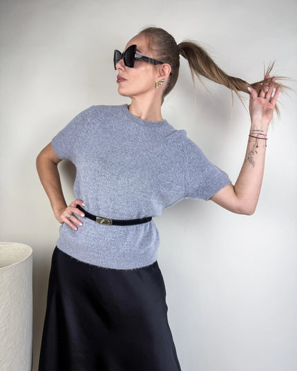 SWETER GAJA POPIEL - BLUMANIA