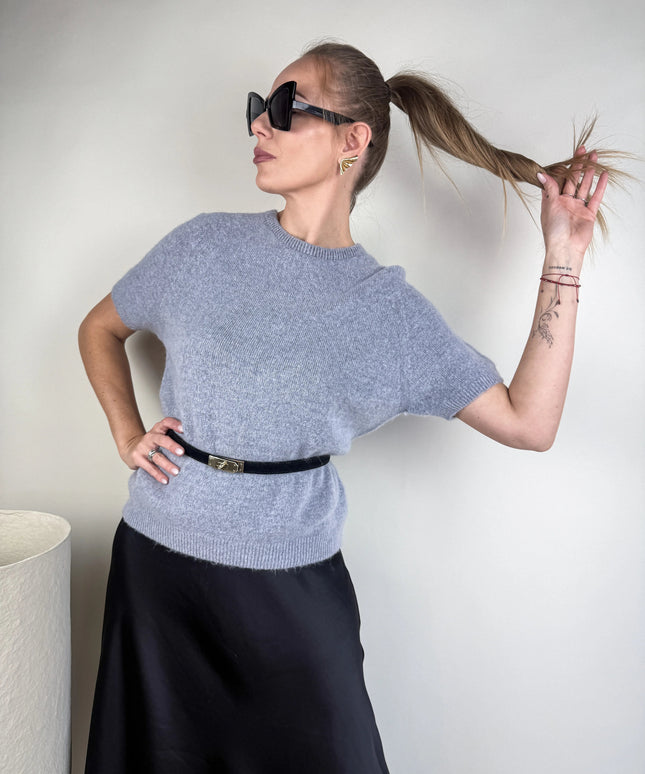 SWETER GAJA POPIEL - BLUMANIA