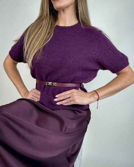 SWETER GAJA ŚLIWKA - BLUMANIA