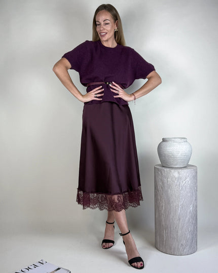 SWETER GAJA ŚLIWKA - BLUMANIA