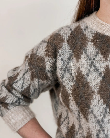 SWETER LEMONADA ALONSO BEŻOWY - BLUMANIA