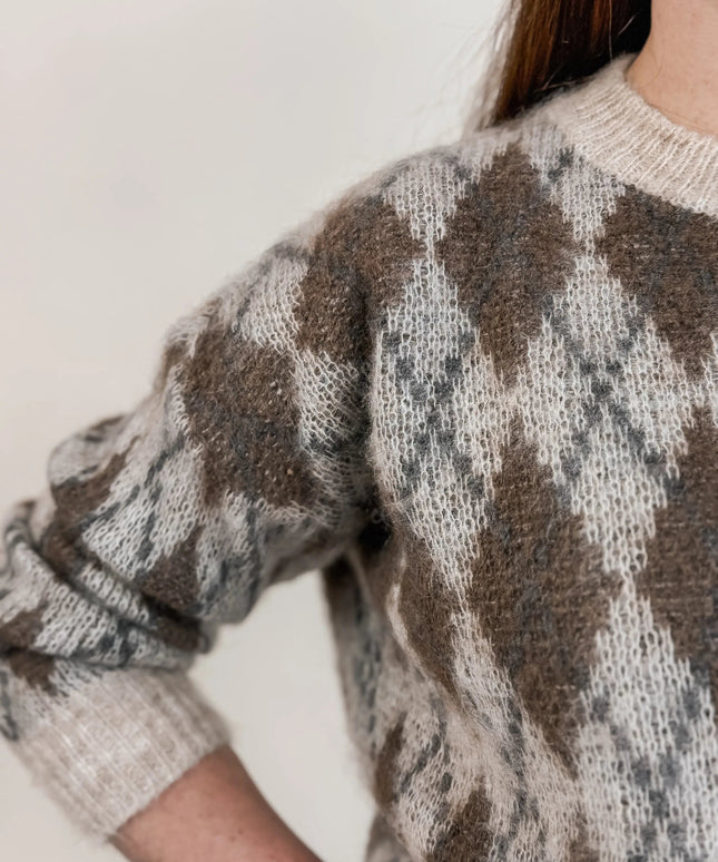 SWETER LEMONADA ALONSO BEŻOWY - BLUMANIA