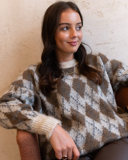 SWETER LEMONADA ALONSO BEŻOWY - BLUMANIA