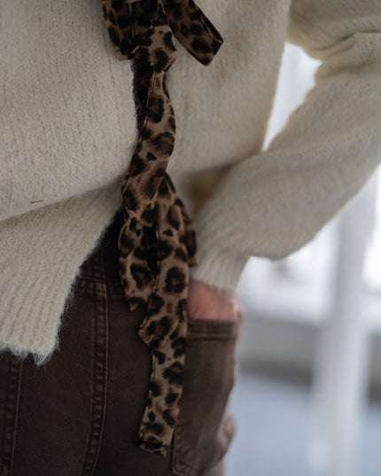 SWETER MUSSY ŚMIETANKOWY - BLUMANIA