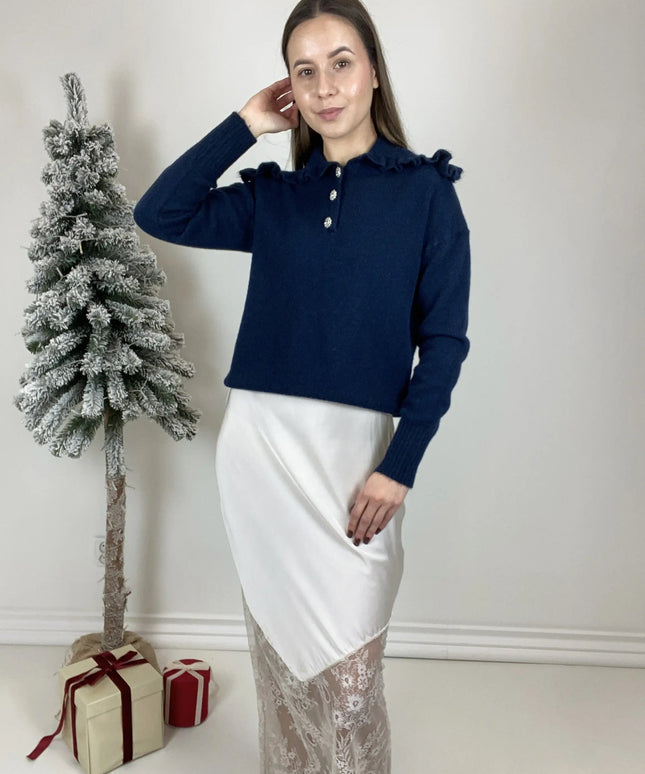 SWETER ORLANDO LEMONADA GRANAT - BLUMANIA