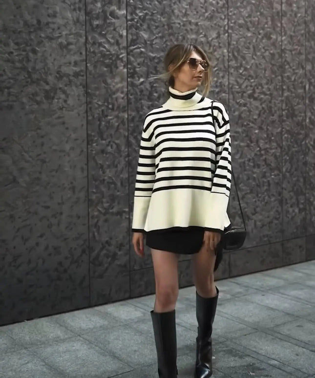 SWETER PASIAK Z GOLFEM - BLUMANIA