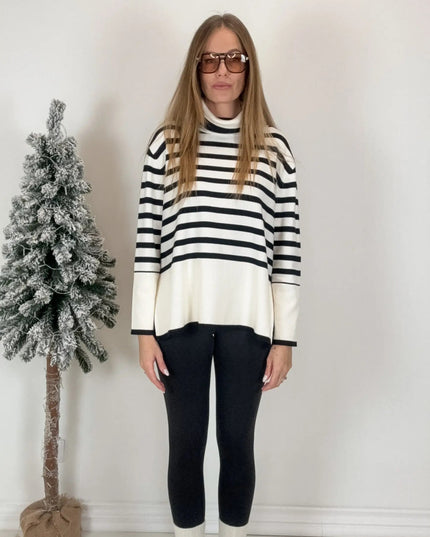 SWETER PASIAK Z GOLFEM - BLUMANIA