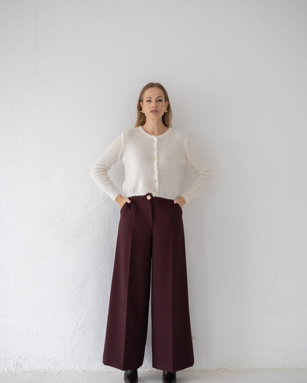 SWETER SANTI ŚMIETANKOWY - BLUMANIA