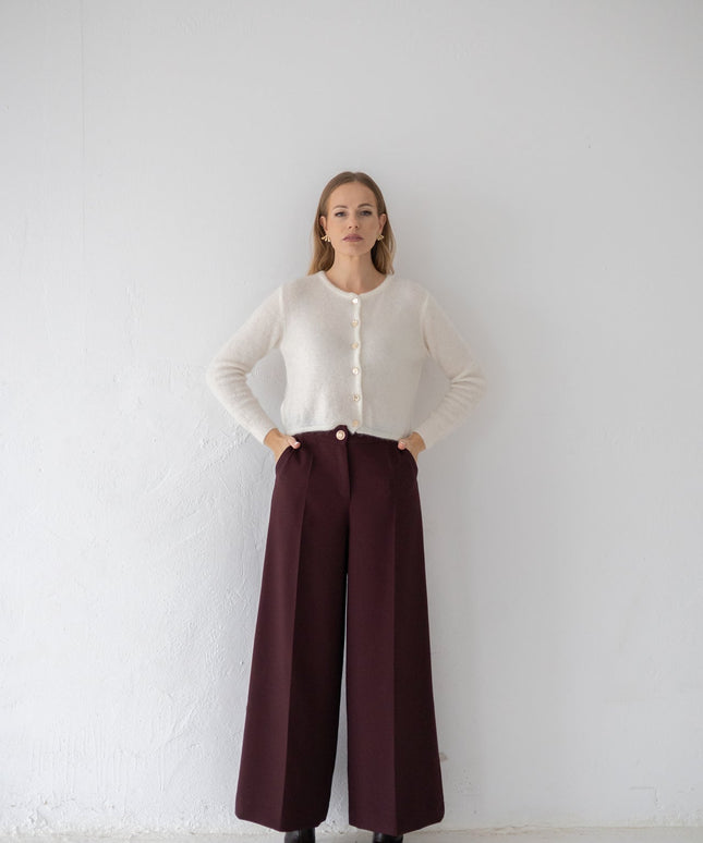 SWETER SANTI ŚMIETANKOWY - BLUMANIA