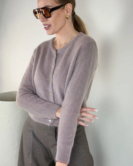 SWETER SANTI TAUPE - BLUMANIA