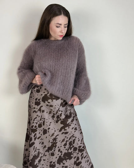 SWETER STELLA Z MOHEREM CAPPUCINO - BLUMANIA