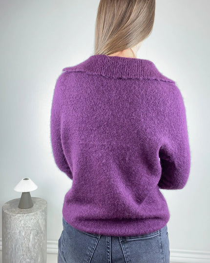 SWETER VANESSA ŚLIWKA - BLUMANIA