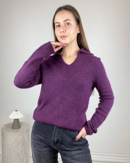 SWETER VANESSA ŚLIWKA - BLUMANIA