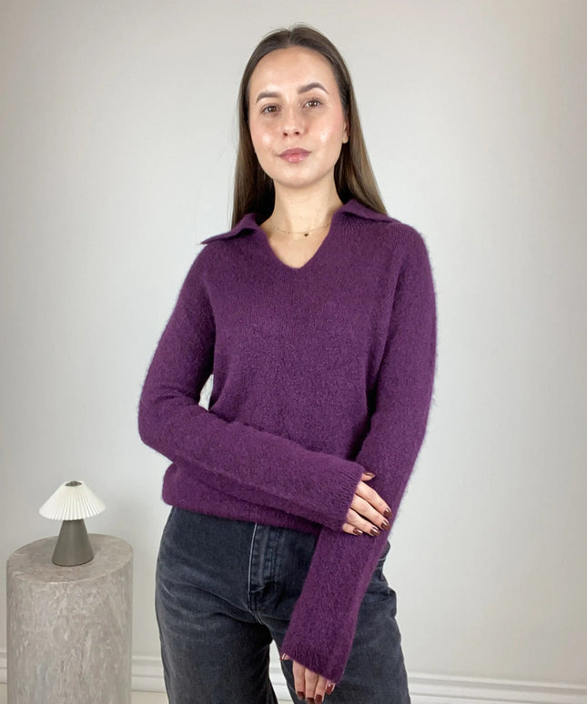 SWETER VANESSA ŚLIWKA - BLUMANIA