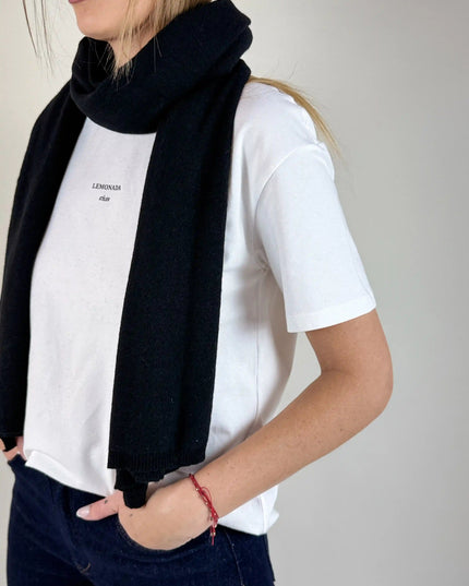 SZAL KASZMIR CZARNY - BLUMANIA