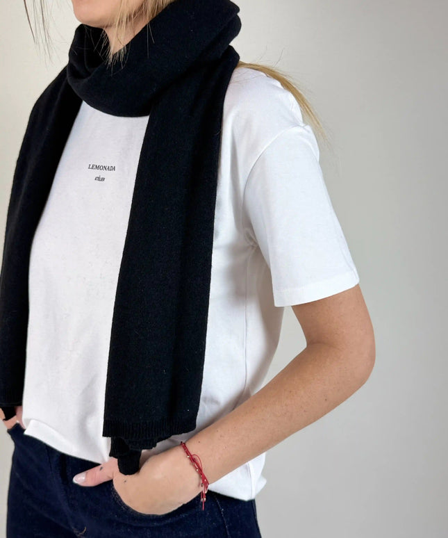 SZAL KASZMIR CZARNY - BLUMANIA