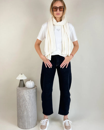 SZAL KASZMIR ŚMIETANKOWY - BLUMANIA