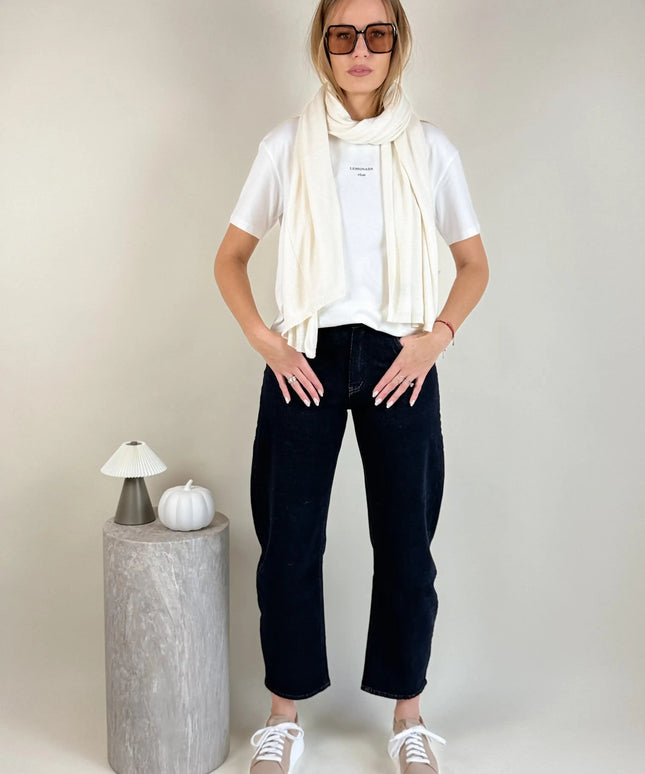 SZAL KASZMIR ŚMIETANKOWY - BLUMANIA