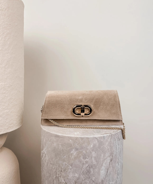 TOREBKA ZE SKÓRY NATURALNEJ BELLA BEŻOWA - BLUMANIA