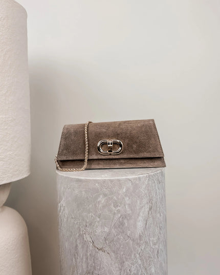 TOREBKA ZE SKÓRY NATURALNEJ BELLA TAUPE - BLUMANIA