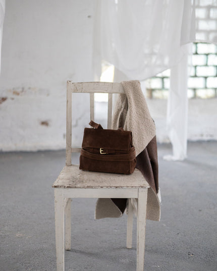 TOREBKA ZE SKÓRY NATURALNEJ JULIET BRĄZOWA - BLUMANIA