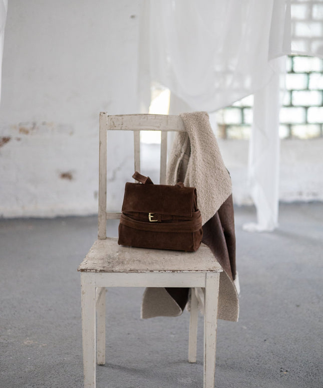 TOREBKA ZE SKÓRY NATURALNEJ JULIET BRĄZOWA - BLUMANIA