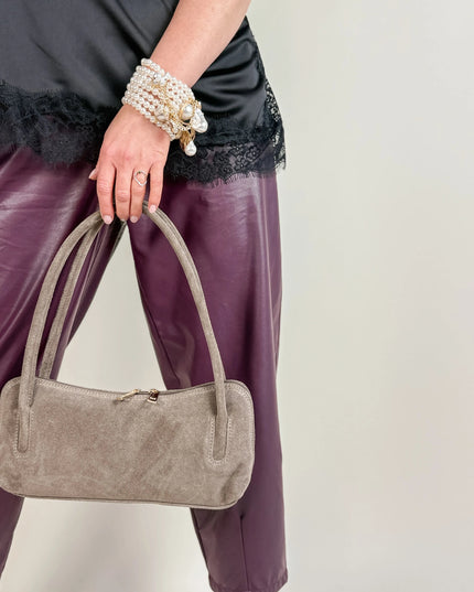 TOREBKA ZE SKÓRY NATURALNEJ LUNA TAUPE - BLUMANIA