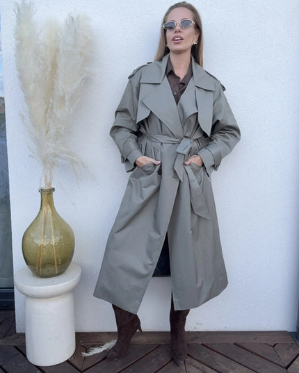 TRENCZ MADISON KHAKI - BLUMANIA