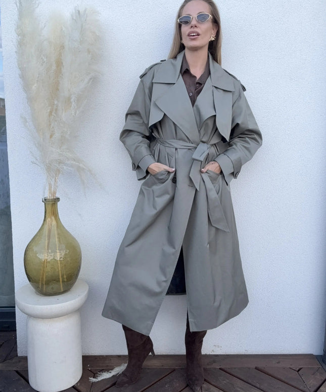 TRENCZ MADISON KHAKI - BLUMANIA